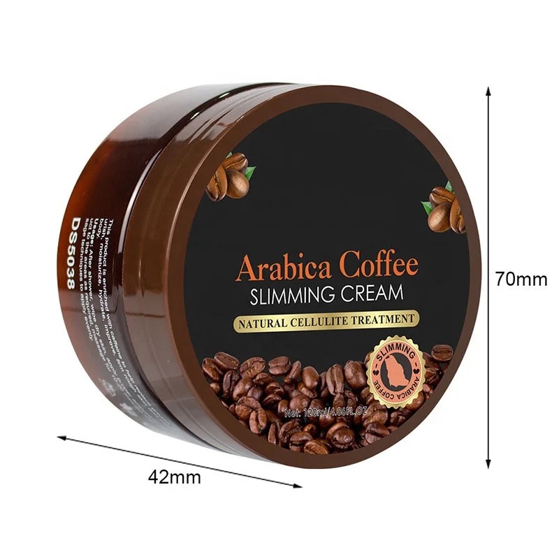 کرم لاغری قهوه عربیکا درمان سلولیت و کاهش وزن 120 میلی گرمی