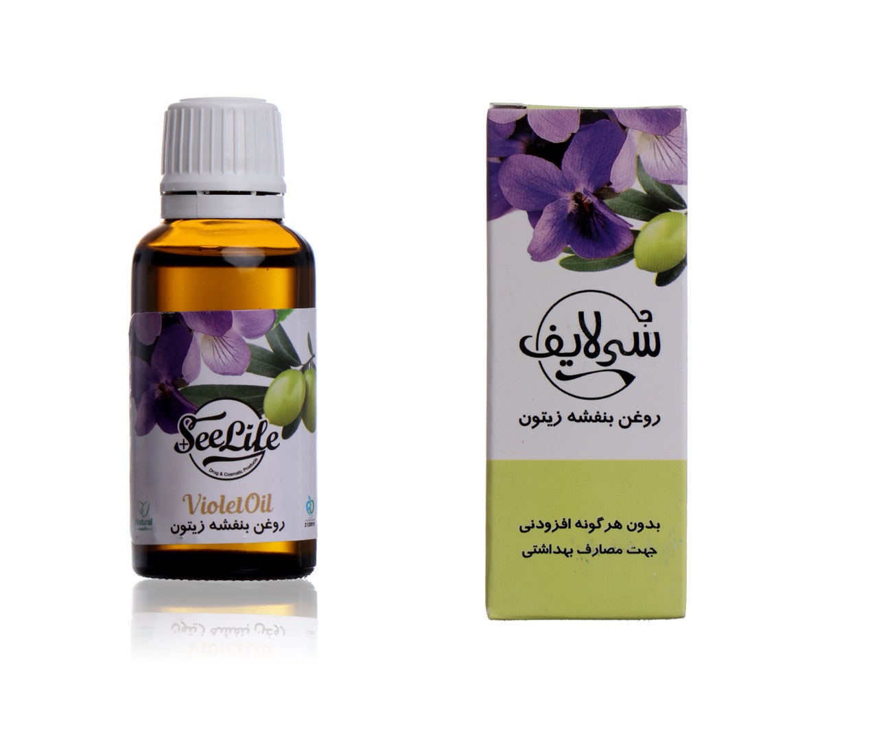 روغن بنفشه زیتون 30 میلی لیتر سی لایف