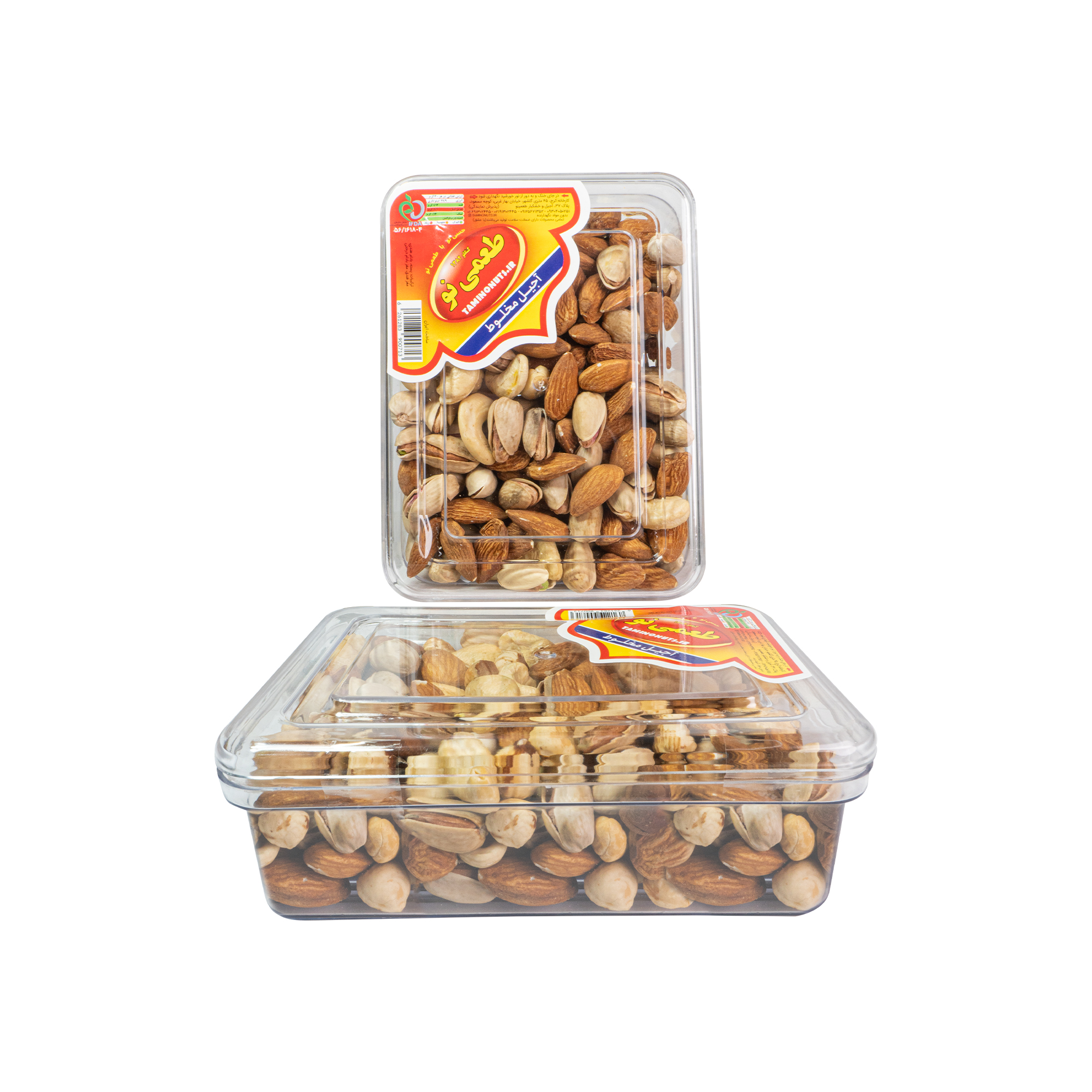 آجیل مخلوط خام ظرف مخصوص 300 گرمی طعمی نو